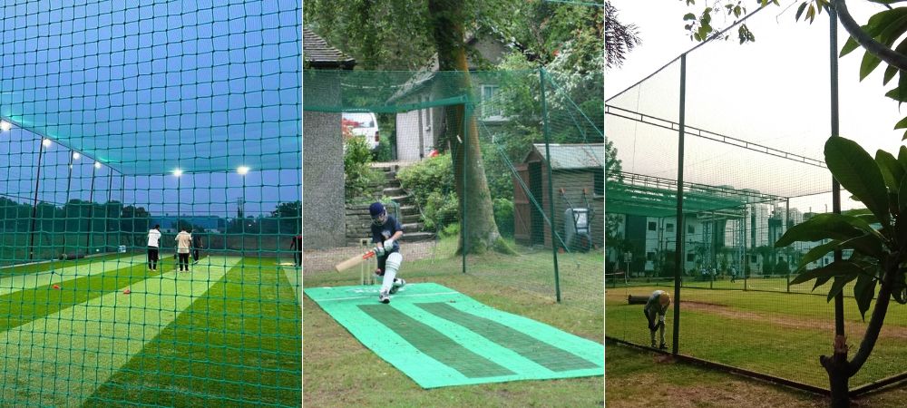 Cricket practice safety nets near me
