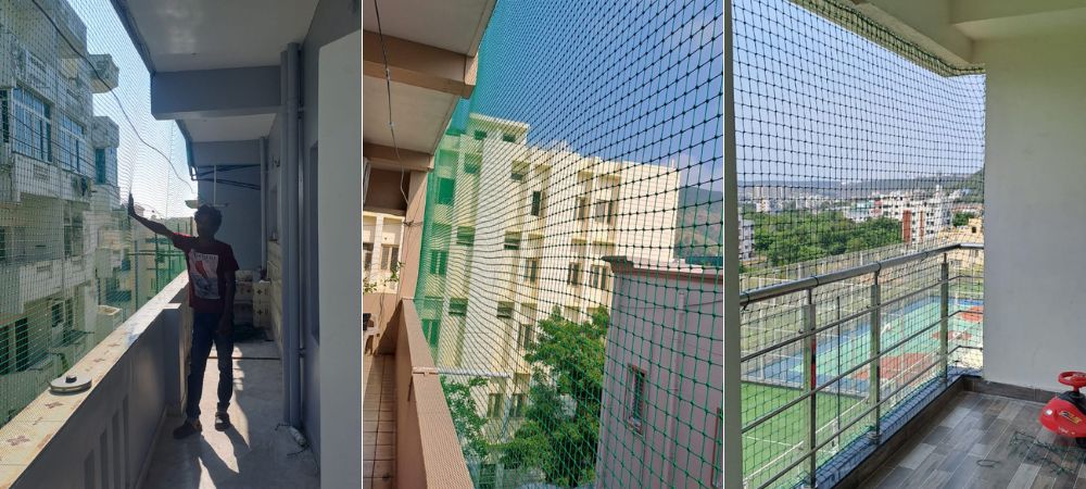Balcony safety nets cost