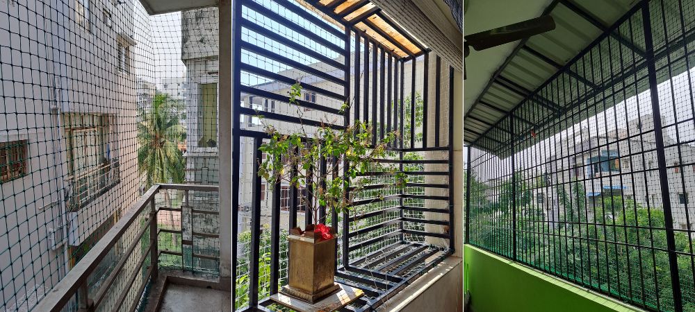 Balcony safety nets price